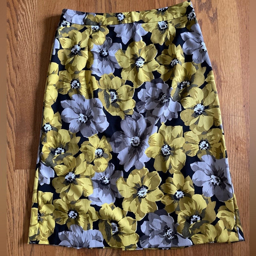 Who What Where A-Line Floral Skirt - 4